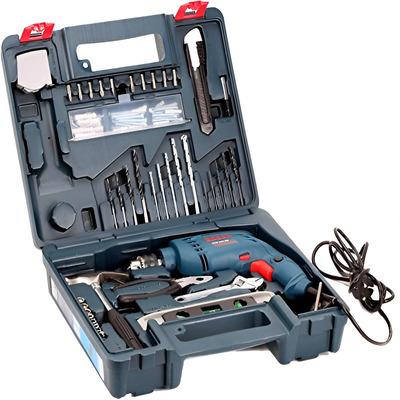 BOSCH Professional GSB 500 RE Corded-Electric Drill Tool Set, 10 mm, 500 Watt